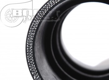 Silicone Reducer Straight, 76 - 51mm, black | BOOST products