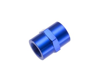 -06 (3/8") NPT female pipe coupler - blue | RHP