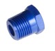 -06 (3/8") NPT male to -04 (1/4") NPT female reducer - blue | RHP