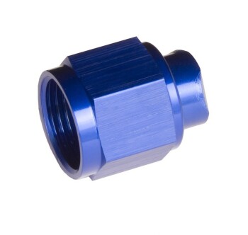 -03 two piece AN / JIC flare cap nut - blue | RHP