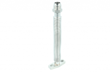 Oil return flange Garrett GTX / G-series / GT-R / BorgWarner EFR - pipe flexible long version