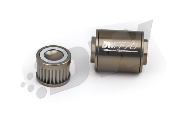 In-line Fuel filter element and housing kit, stainless...