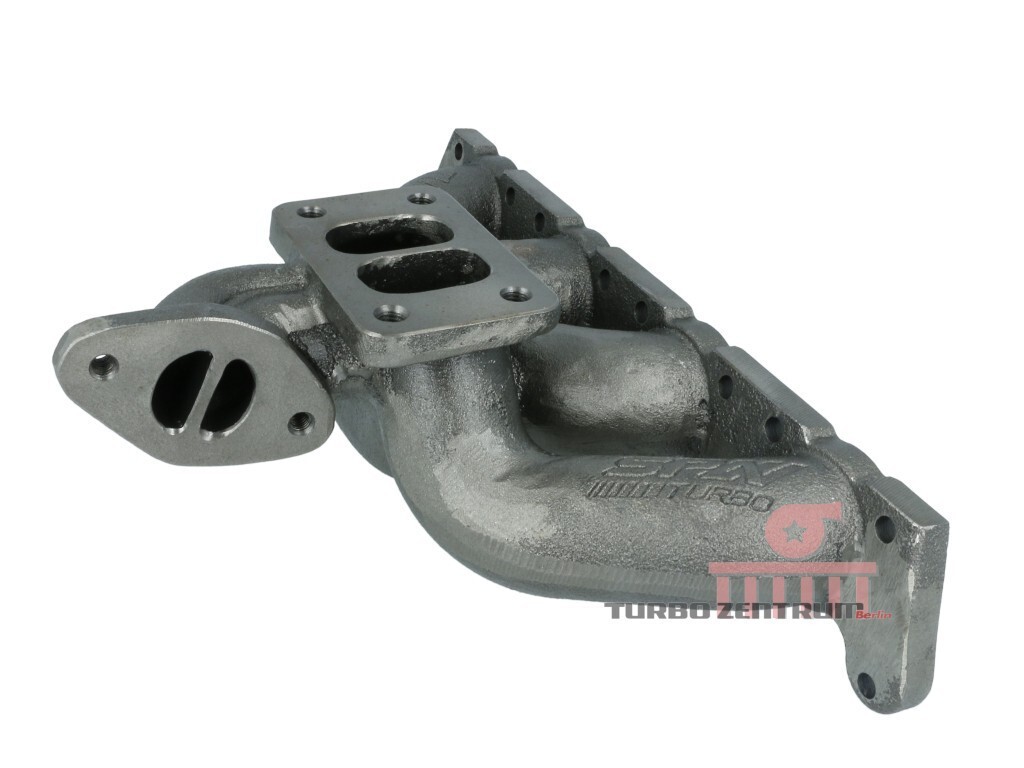 cast iron SPA Turbo manifold VAG 1.8T lateral T3 TwinScroll Top Mount