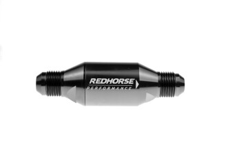 -08 inlet -08 outlet AN One Way Check Valve - black | RHP