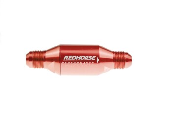 -08 inlet -08 outlet AN One Way Check Valve - red | RHP