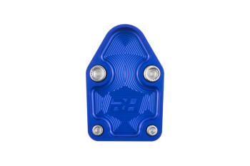 Aluminum Block-Off Plate for SBC ENGINE - Blue | RHP