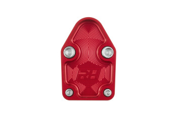 Aluminum Block-Off Plate for SBC ENGINE - Red | RHP
