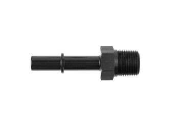 3/8 NPTF to 5/16" push on EFI - black | RHP