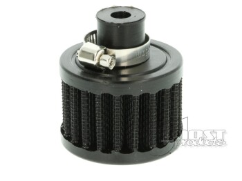 Air Filter Small with 9mm Connection, black