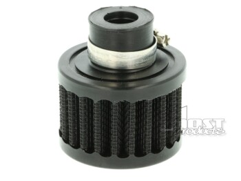 Air Filter Small with 12mm Connection, black