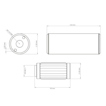 Fuel filter Slim / 10 micron (Cellulose)