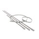 Locking ties - 20cm - set of 32 pieces