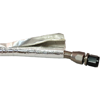 Heat Reflective Sleeve Adhesive - silver - 15mm ID -...