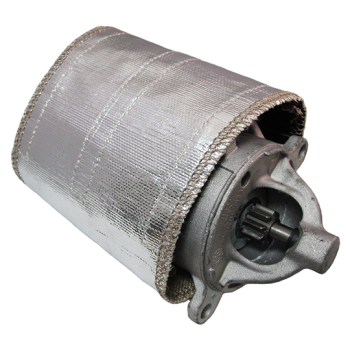 Starter Heat Shield - silver