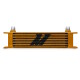 Oil Cooler Mishimoto / Universal / 10 Rows / Gold | MMOC-10G