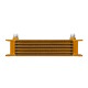Oil Cooler Mishimoto / Universal / 10 Rows / Gold | MMOC-10G