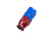 Dash 6 / -06 AN straight PTFE reusable hose end - blue | RHP
