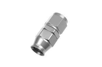 Dash 10 / -10 AN straight PTFE reusable hose end - clear...