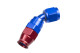 Dash 8 / -08 AN PTFE reusable hose end - blue / 45 ° | RHP