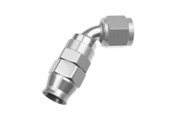 Dash 6 / -06 AN PTFE reusable hose end - clear / 60 °...