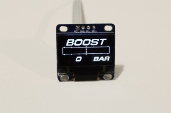 OLED 0.96" digital single boost pressure gauge (bar)