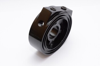 Oil filter adapter plate kit for oil sensors