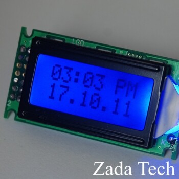 Clock and date functionality gauge integration | Zada Tech