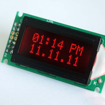 Clock and date functionality gauge integration