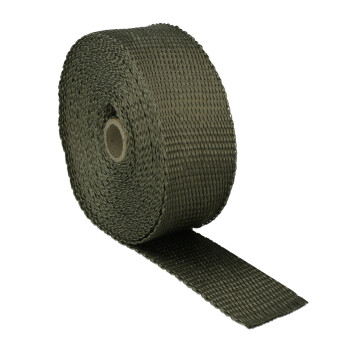10m Heat Wrap - Titanium - 50mm Width