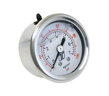 Fuel pressure gauge - 0-100 psi | TS-0402-2023