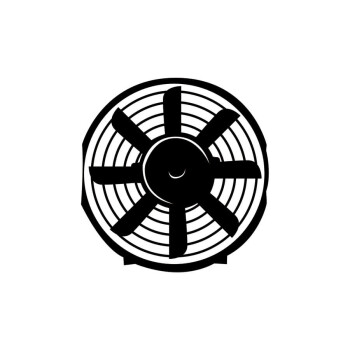 GT86 Plug-N-Play Black Aluminum Fan Shroud Kit, fits for...