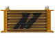 Oil Cooler Mishimoto / Universal / 19 Row / Gold | MMOC-19G
