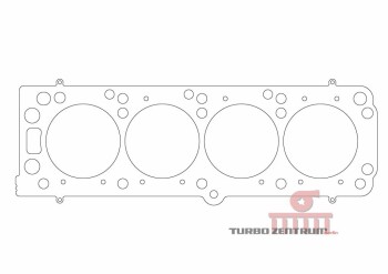 Cylinder head gasket for Opel ZAFIRA 2.0i 16V / 88,00mm / 0,70mm | 338459R