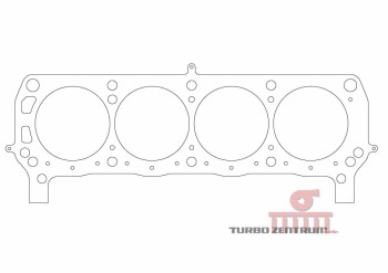 Cylinder head gasket for Lotus / 104.6mm / 0.70mm | 338451R