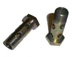 Bolt head 22mm Bolt 16 X 1.5 Thread Banjo bolt /& washers