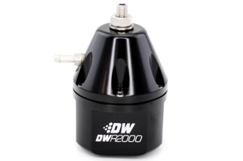 DWR2000 adjustable fuel pressure regulator, anodized black