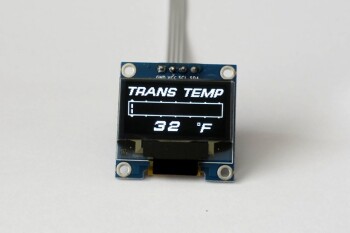 OLED digital single transmission temperature gauge...