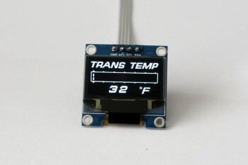 OLED digital single transmission temperature gauge (Fahrenheit)