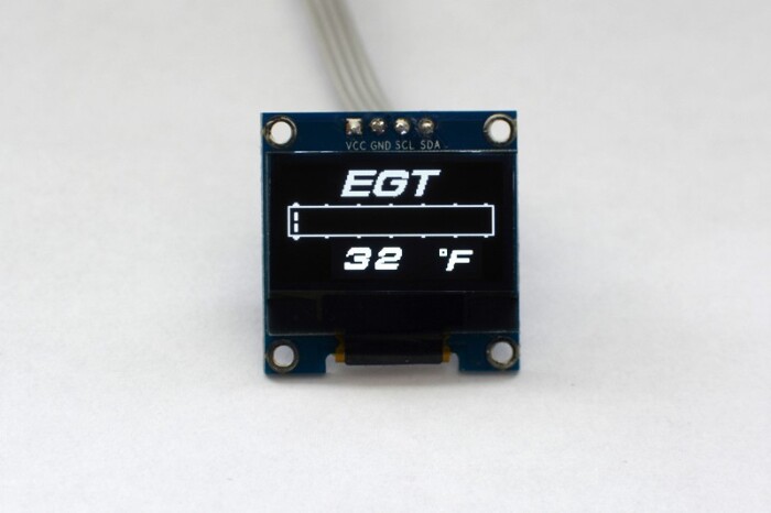 Exhaust Gas Temperatur Gauge incl. sensor | Zada Tech