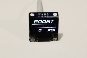 OLED 0.96" digital single boost pressure gauge (psi) | Zada Tech