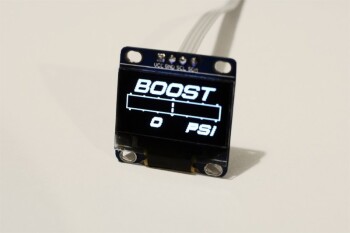 OLED 0.96" digital single boost pressure gauge (psi) | Zada Tech