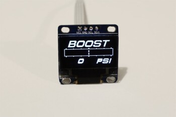 OLED 0.96" digital single boost pressure gauge (psi)