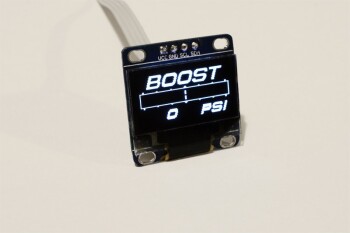 OLED 0.96" digital single boost pressure gauge (psi)