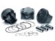 Piston set (4 items) for HONDA 20A2 (86,50mm, 11,6:1) | P4-HK8650-P8