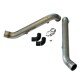 Bipipe Set, Stainless Steel with WMI Bungs, Raw, Audi S4 (2000-2002) | 034Motorsport