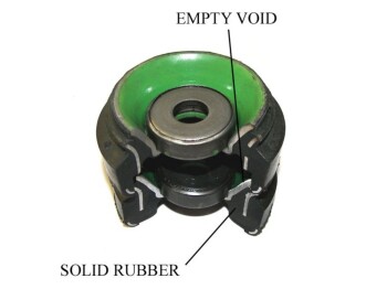 Strut Mount, Early Small Chassis Audi, Density Line,...