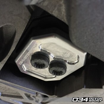Transmission Mount Insert, Billet Aluminum, Audi RS7 (2012-2016) | 034Motorsport