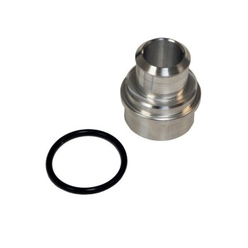 Block Breather Adapter, Billet Aluminum, 1" Nipple,...