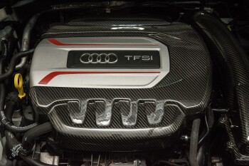 Carbon Fiber Engine Cover, Audi S3 (2015-2017)
