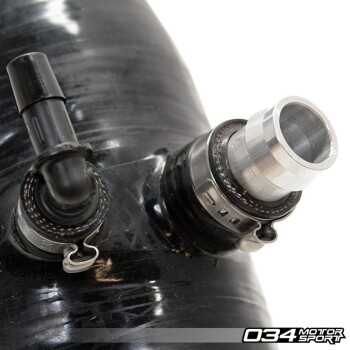 Silicone Throttle Body Inlet Hose, High-Flow, Audi S5 4.2L FSI (2008-2012) | 034Motorsport